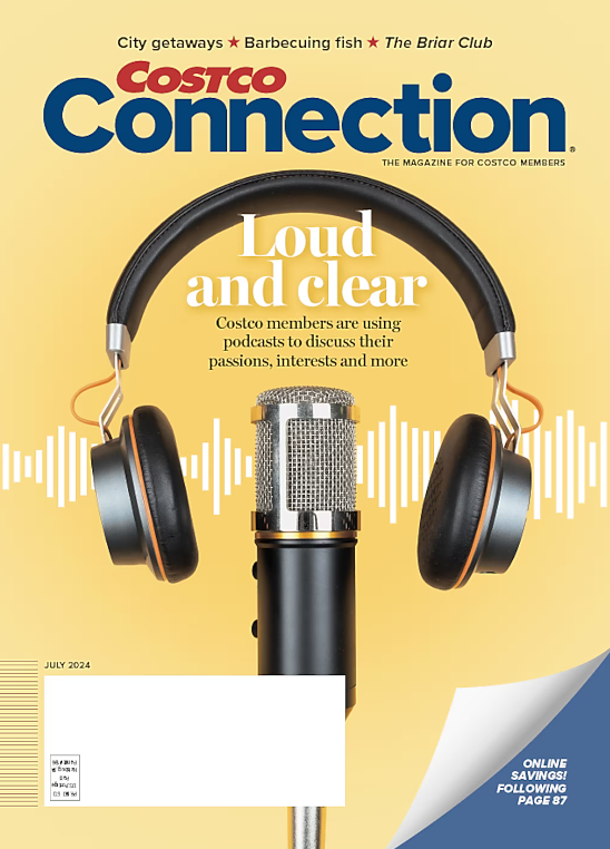 Costco Connection magazine July 2024 cover